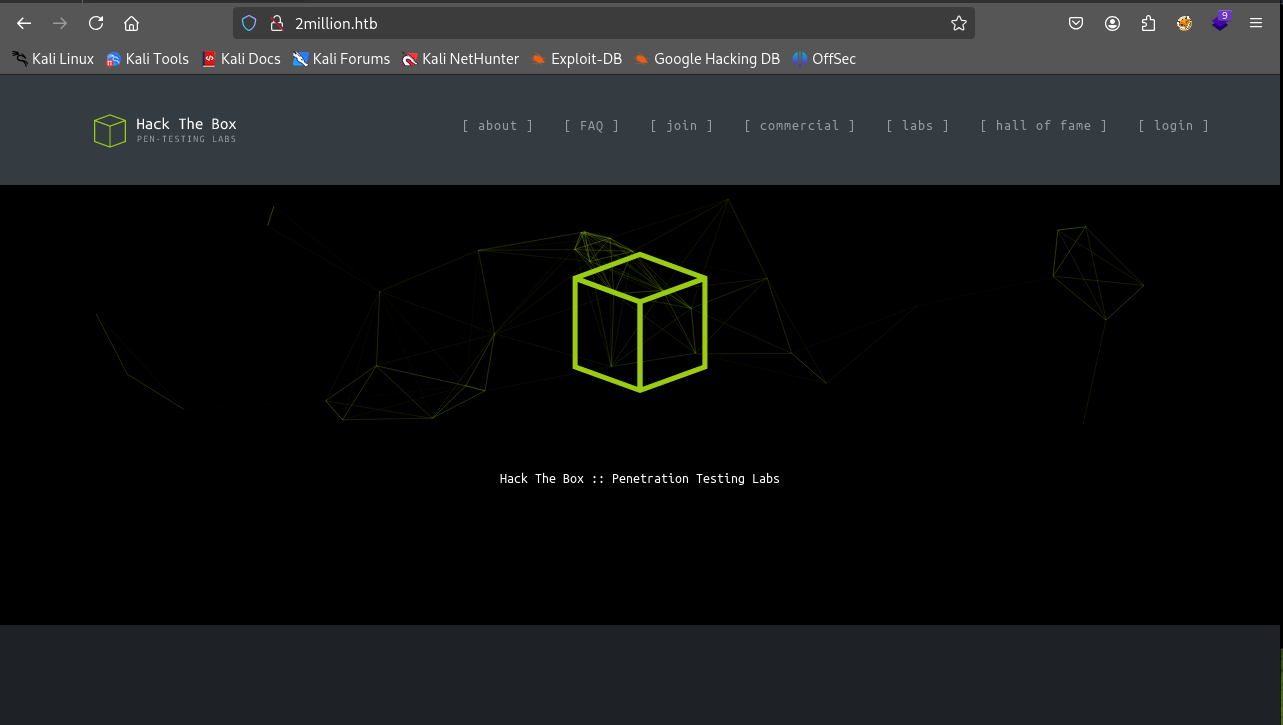página en waybackmachine